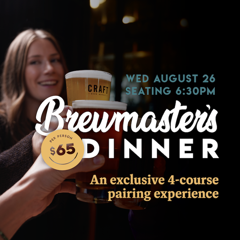 CRAFT Beer Market | Dallas Preston Center Brewmaster's Dinner