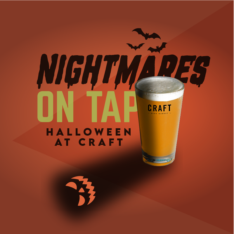 CRAFT Beer Market | Halloween Party - Nightmares on Tap